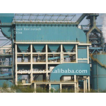 Cement plant baghouse dust collector